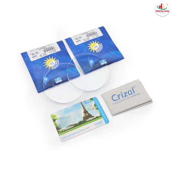 Tròng kính Essilor Crizal ALIZE UV 1.60