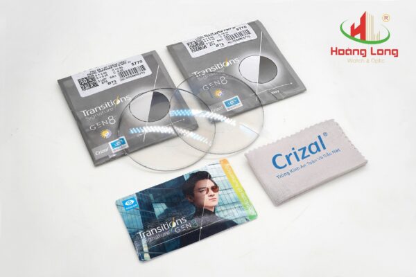 Tròng kính Essilor Transitions GEN 8