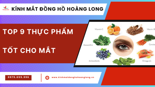 TOP THỰC PHẨM TỐT CHO MẮT